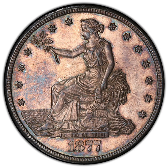 Picture of 1877-CC TRADE T$1 MS64 