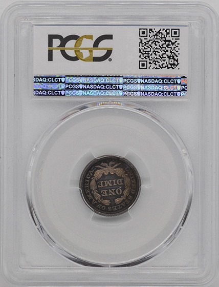 Picture of 1844 LIBERTY SEATED 10C PR64 