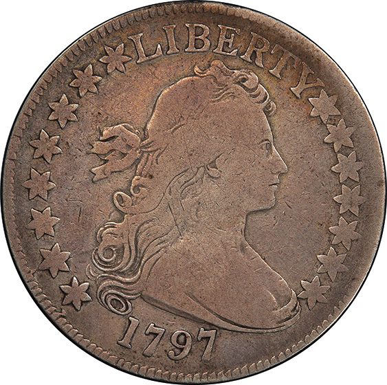 Picture of 1797 DRAPED BUST 50C VG10 