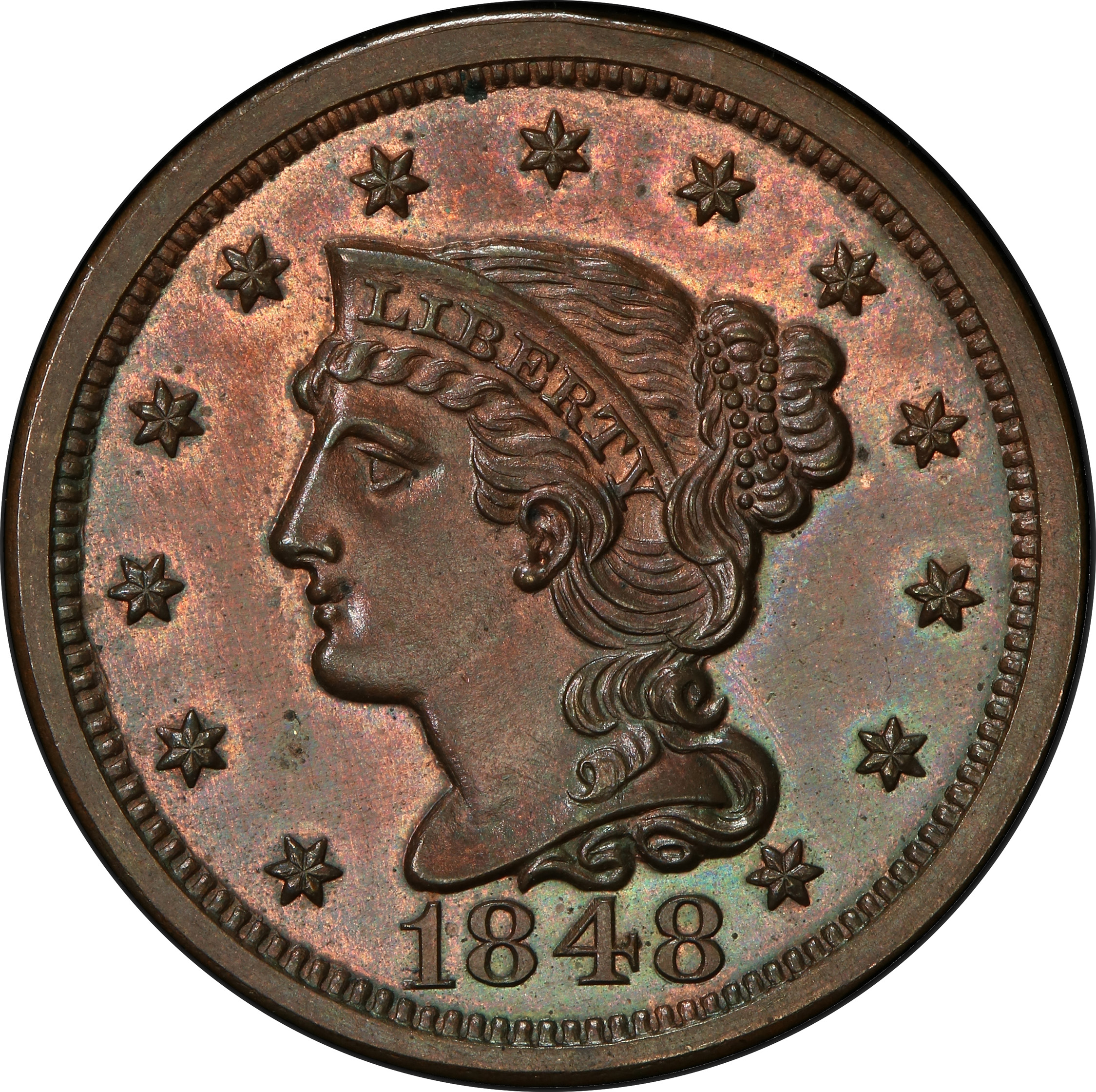 Braided Hair Cents  Rare Coin Wholesalers, a S.L.Contursi Company