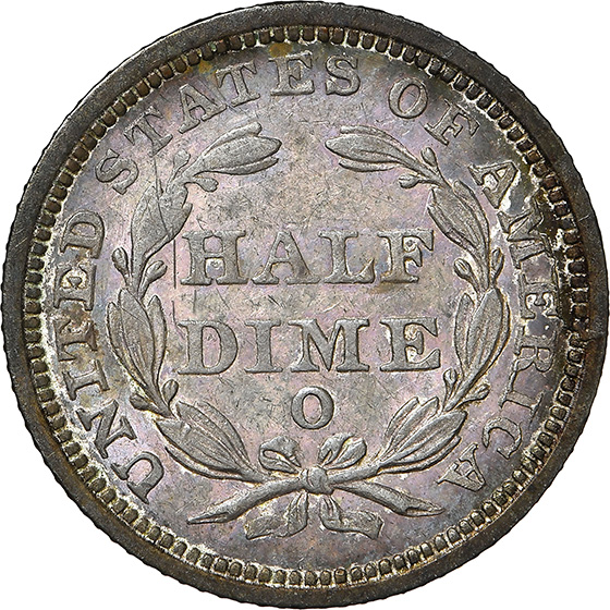 Picture of 1844-O LIBERTY SEATED H10C MS64 