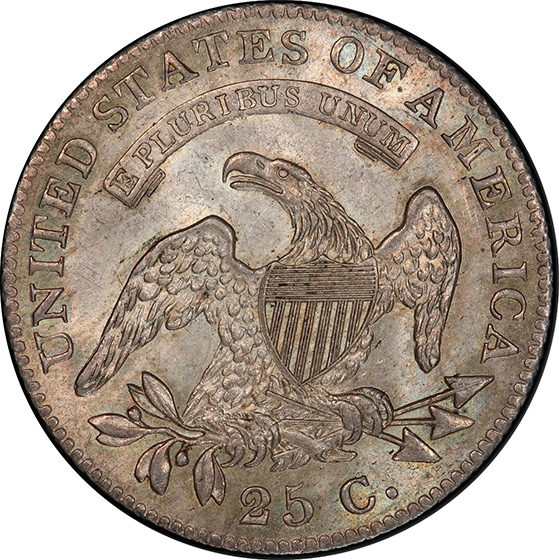 Picture of 1822 CAPPED BUST 25C MS65 