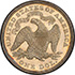 Picture of 1872 LIBERTY SEATED S$1, MOTTO MS65 