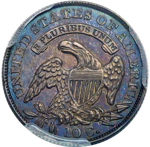 Picture of 1834 CAPPED BUST 10C PR65