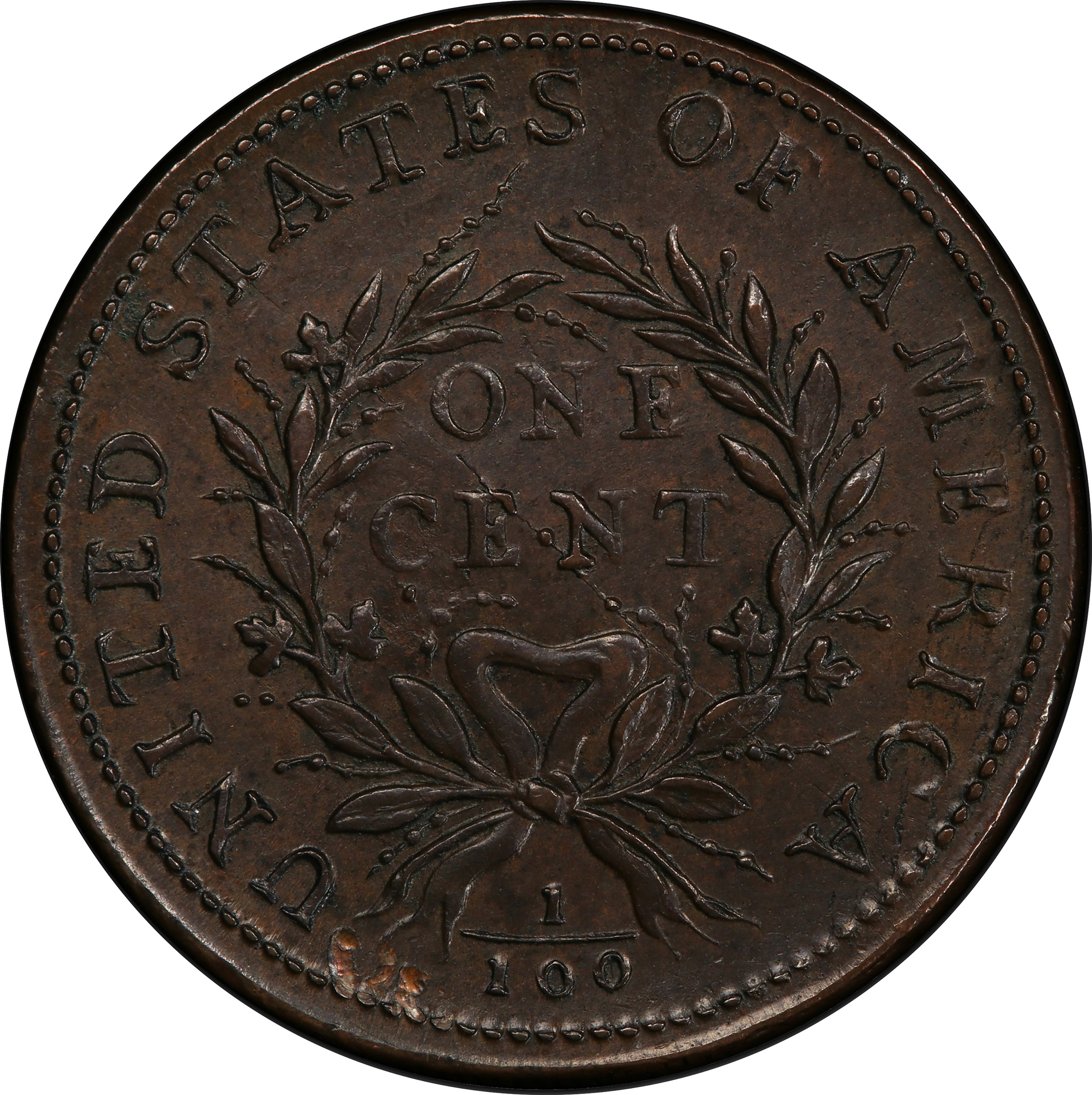 1793 WREATH 1C, VINE AND BARS EDGE | Rare Coin Wholesalers, a S.L ...