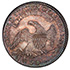 Picture of 1819/8 CAPPED BUST 50C, LARGE 9 MS65 