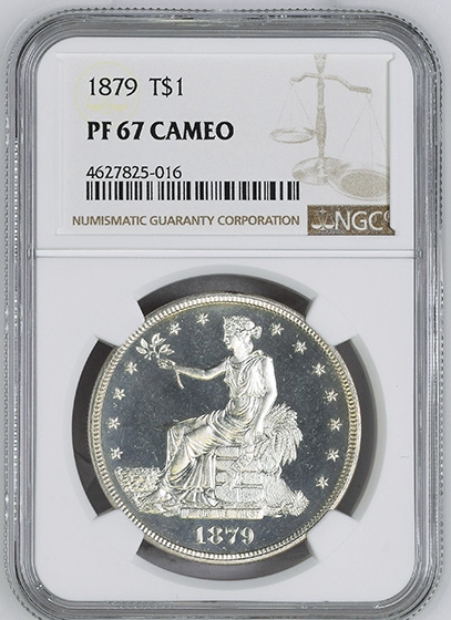 Picture of 1879 TRADE T$1 PR67 Cameo