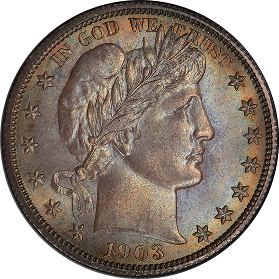 1903-O BARBER 50C