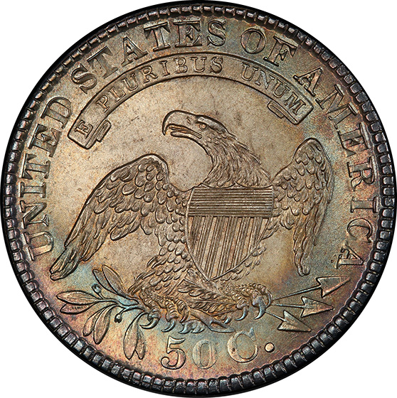 Picture of 1829 CAPPED BUST 50C MS65 