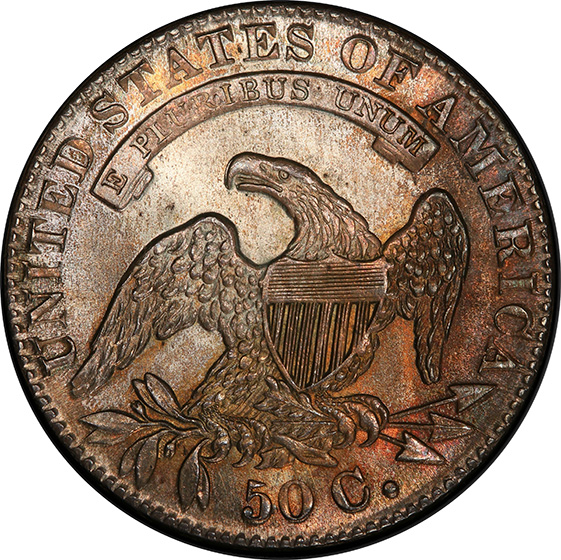 Picture of 1831 CAPPED BUST 50C MS66 