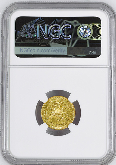 Picture of 1850-C LIBERTY HEAD $2.5 MS61 