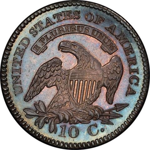 Picture of 1825 CAPPED BUST 10C PR65+ 