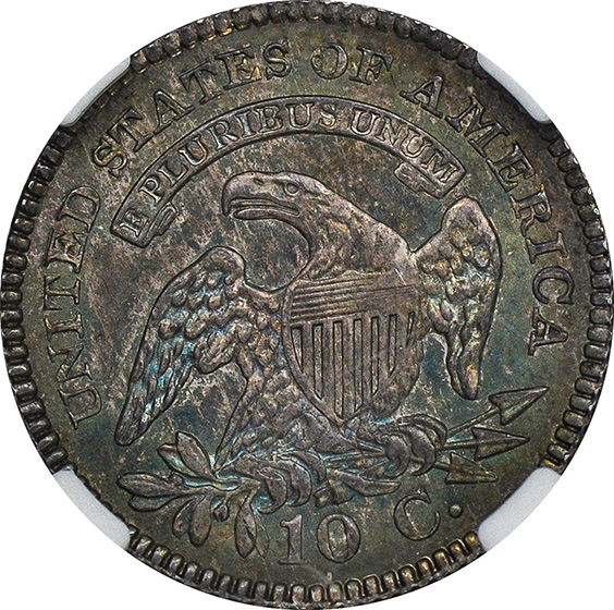 Picture of 1825 CAPPED BUST 10C PR65 