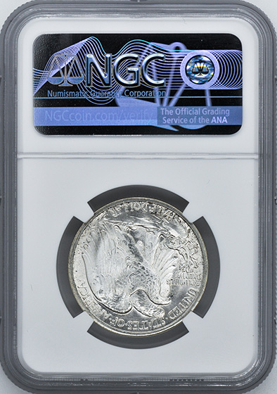 Picture of 1936-S WALKING LIBERTY 50C MS67 