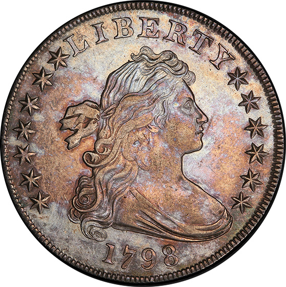 1798 DRAPED BUST $1