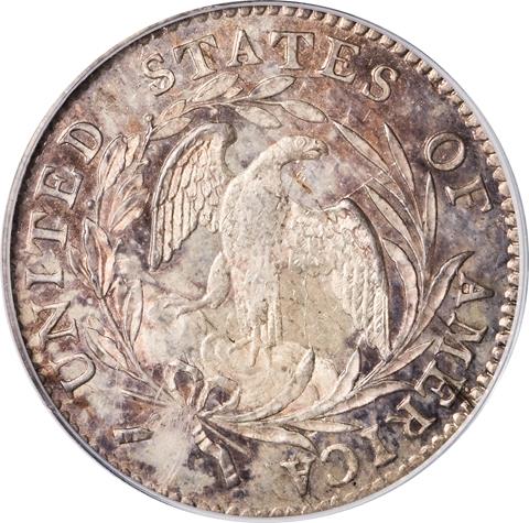 1796 DRAPED BUST 10C MS66