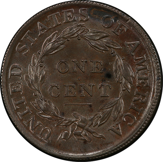 Picture of 1809 CLASSIC HEAD 1C MS64 Brown
