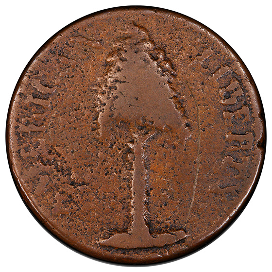 Picture of 1776 COPPER NEW HAMPSHIRE MS10 