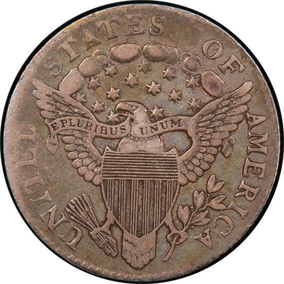 Picture of 1804 DRAPED BUST 10C, 14 STARS REVERSE VF35 