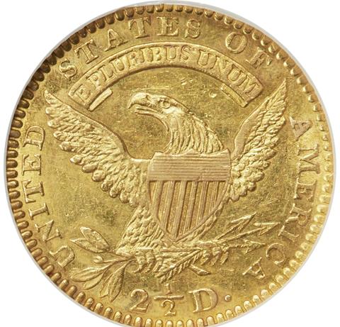 1826/5 CAPPED BUST $2.5 MS58