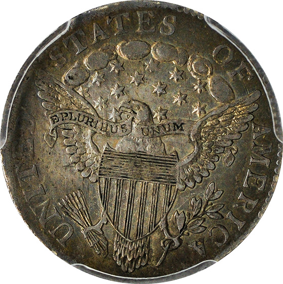 Picture of 1804 DRAPED BUST 10C, 14 STARS REVERSE AU50 
