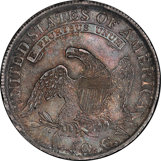 Picture of 1811/10 CAPPED BUST 50C MS64 
