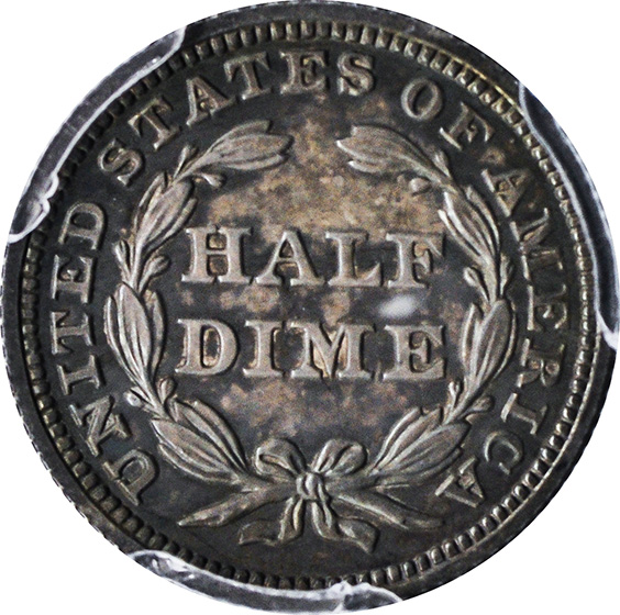 Picture of 1846 LIBERTY SEATED H10C PR66 