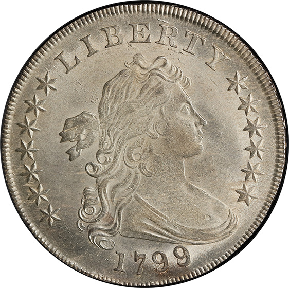 1799/8 DRAPED BUST S$1