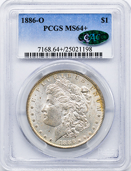 Picture of 1886-O MORGAN S$1 MS64+ 
