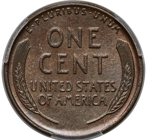 1922 LINCOLN BRONZE 1C MS64 BN
