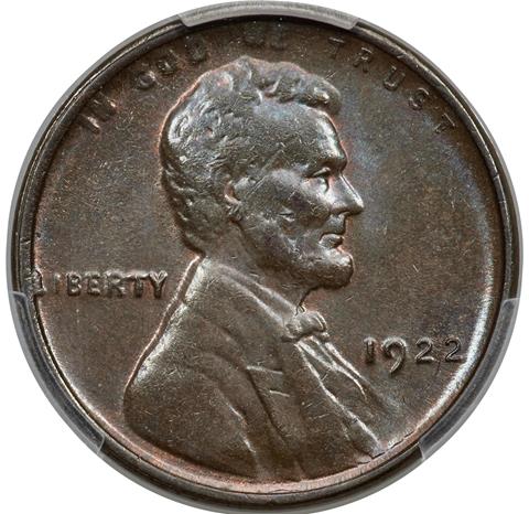 1922 LINCOLN BRONZE 1C MS64 BN