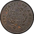 Picture of 1794 LIBERTY CAP 1C, HEAD OF 1793, DENT. BORDER MS60 Brown