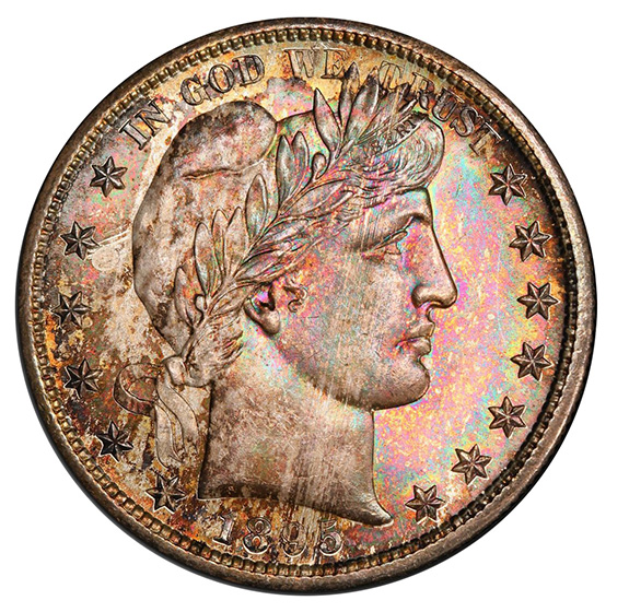 1895-S BARBER 50C
