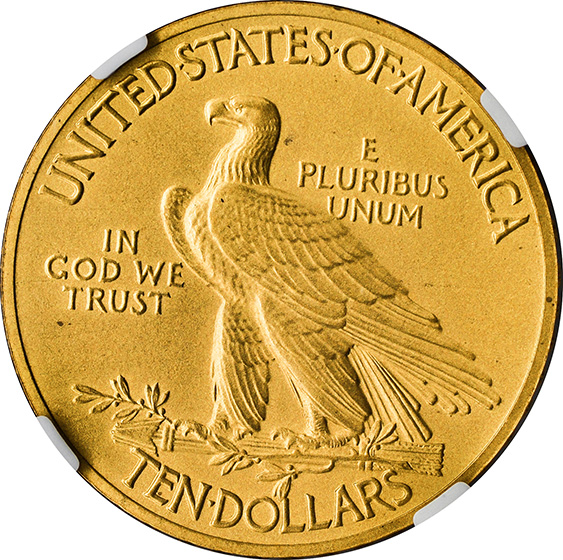 Picture of 1915 INDIAN $10 PR66+ 