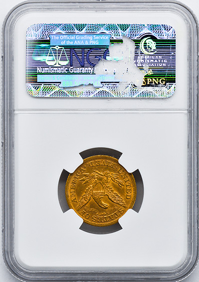 Picture of 1868-S LIBERTY $5 MS61 