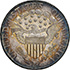 Picture of 1806 DRAPED BUST 50C, POINTED 6, STEM MS64+ 