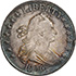 Picture of 1806 DRAPED BUST 50C, POINTED 6, STEM MS64+ 