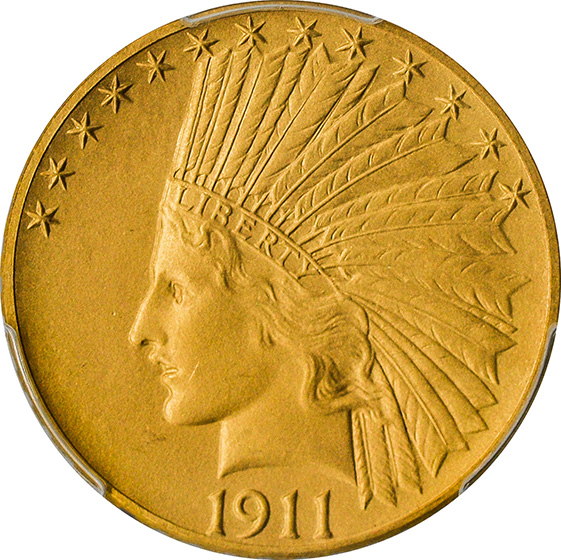 1911 INDIAN $10