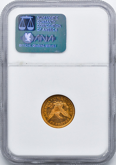 Picture of 1895 LIBERTY HEAD $2.5 MS66 