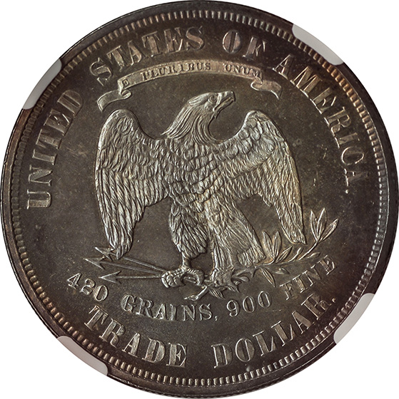 Picture of 1876 TRADE T$1 MS66 