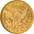 Picture of 1855 LIBERTY HEAD $10 MS62 