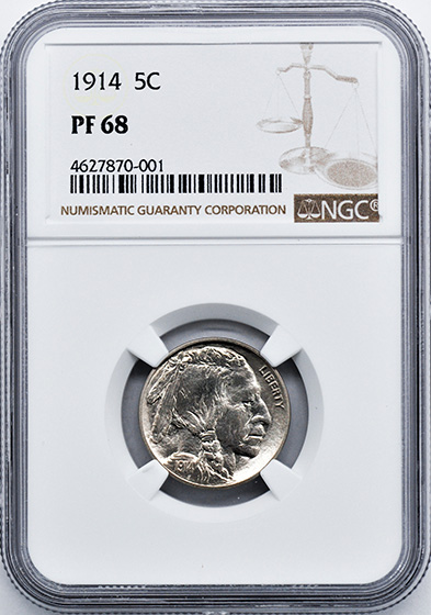 Picture of 1914 BUFFALO 5C PR68 