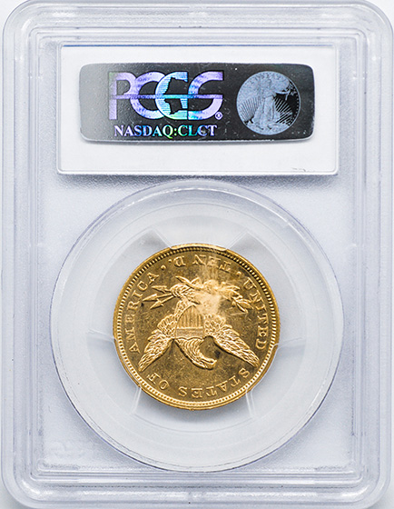 Picture of 1853 LIBERTY HEAD $10 MS61 