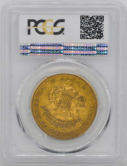 Picture of 1859-O LIBERTY HEAD $20 XF40 