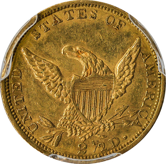 Picture of 1838 CLASSIC HEAD $2.5 MS61 
