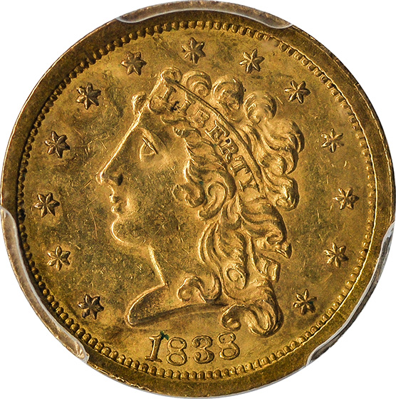 Picture of 1838 CLASSIC HEAD $2.5 MS61 