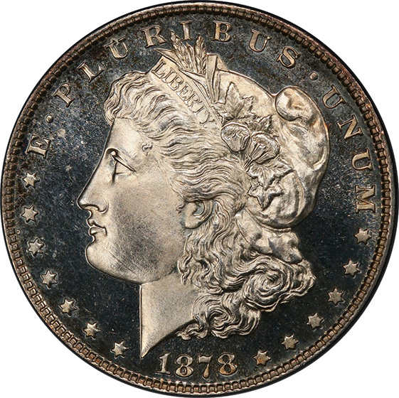 Picture of 1878 MORGAN S$1 PR66 Cameo