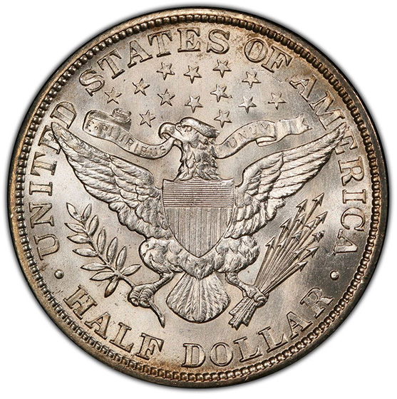 Picture of 1911 BARBER 50C MS66+ 