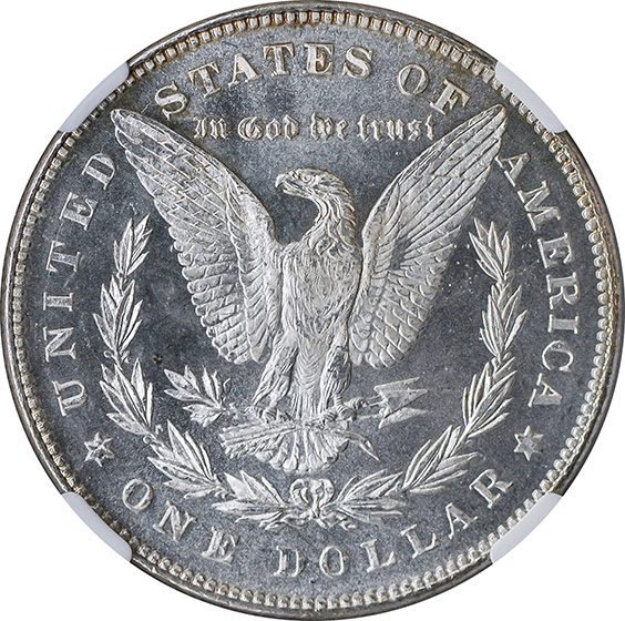Picture of 1878 7/8TF STRONG MORGAN S$1, 7/8TF STRONG MS65 Proof Like