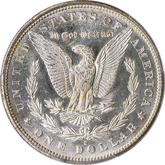 Picture of 1880-S MORGAN S$1 MS67 Proof Like